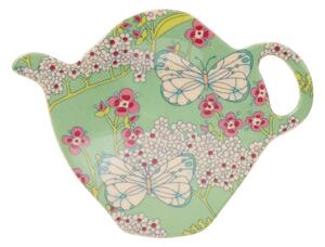 Melamínová tácka na čajové vrecúška Lososová