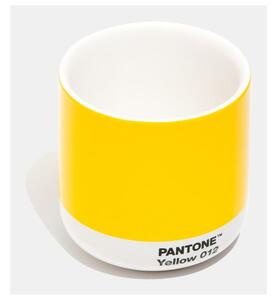 Žltý keramický hrnček 175 ml Cortado Yellow 012 – Pantone