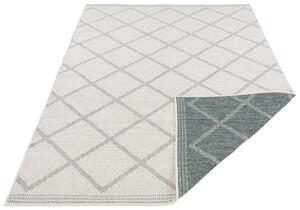 NORTHRUGS - Hanse Home koberce Kusový koberec Twin Supreme 103758 Green / Cream – na von aj na doma - 120x170 cm
