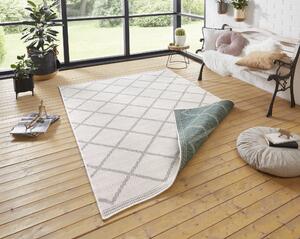 NORTHRUGS - Hanse Home koberce Kusový koberec Twin Supreme 103758 Green / Cream – na von aj na doma - 160x230 cm