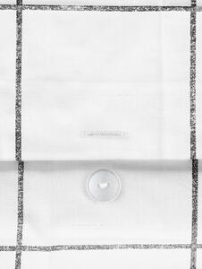 Biele obliečky na perinu z bavlneného perkálu Westwing Collection, 155 x 220 cm