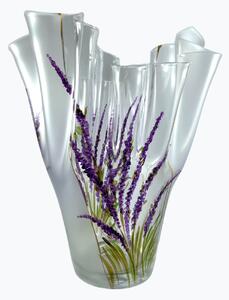 Levanduľa váza vlna 28cm