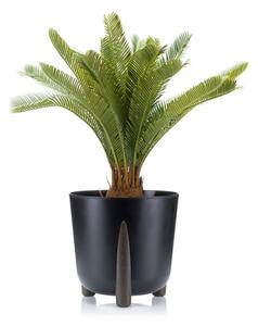 PLASTOVÝ KVETINÁČ MOSS ECO 25X26 CM ČIERNA