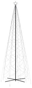 Vianočný stromček kužeľ modrý 1400 LED 160x500 cm
