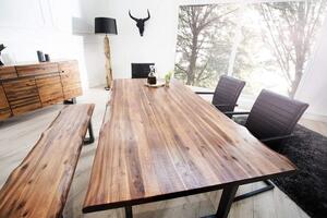 Drevený jedálenský stôl Genesis 160 cm – 35 mm »