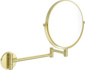 Deante Round kozmetické zrkadlo 23.2x28.2 cm okrúhly zlatá ADR_R811