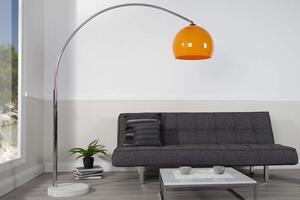 Oranžová stojanová lampa Big Bow II 175-205 cm »