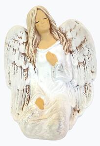 Sediaci anjel biely