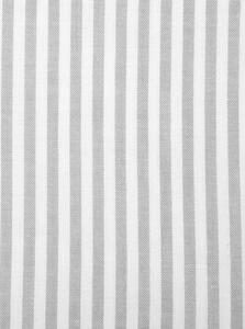 Sivé obliečky na jednolôžko z ranforce bavlny Westwing Collection, 135 x 200 cm