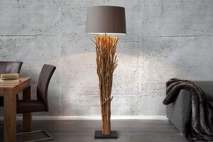 Hnedá stojanová lampa z naplaveného dreva Euphoria 175 cm »