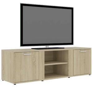 TV skrinka, dub sonoma 120x34x37 cm, kompozitné drevo