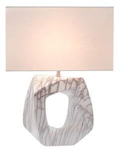 Biela stolová lampa Florence 60 cm »