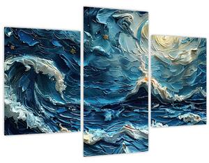 Obraz - Maľba oblohy a mora (90x60 cm)