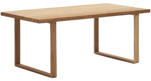Záhradný stôl z tíkového dreva Canadell, 180 x 90 cm