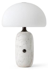 Stolové Lampa Vipp, stmievateľné, Biela, Obývacia izba, Sklo