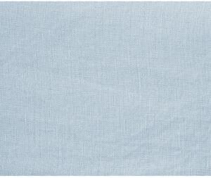 Modré ľanové obliečky na jednolôžko mandulay, 155 x 220 cm