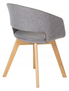 Sivá jedálenská stolička Nordic Star »