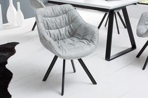 Sivá jedálenská stolička The Dutch Comfort »