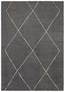 ELLE Decoration koberce Kusový koberec Glow 103662 Dark Grey / Cream z kolekcie Elle - 160x230 cm