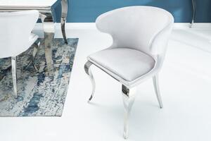 Sivá jedálenská stolička Modern Barock II »