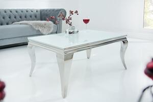 Biely konferenčný stolík Modern Barock 60 x 100 cm – 10 mm »
