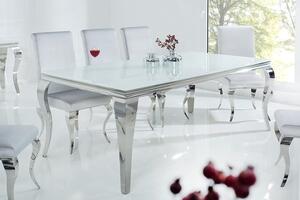 Biely jedálenský stôl Modern Barock 200cm – 10 mm »