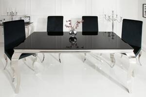Čierny jedálenský stôl Modern Barock 180cm – 12 mm »