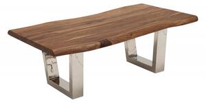 Drevený konferenčný stolík Mammut 69 x 110 cm – 25 mm »