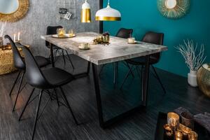 Betónový jedálenský stôl Loft 90 x 160 cm – 40 mm »