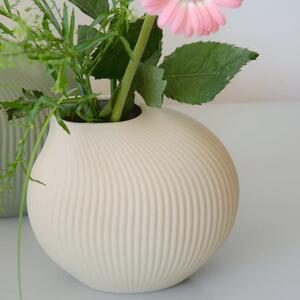 Keramická váza NORA, Beige