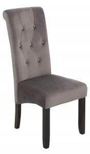 Sivá stolička Valentino »