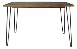 Hnedý jedálenský stôl Spider 120cm »