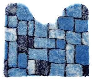 Blancheporte Kúpeľňová predložka, Mozaika modrá 50x40cm