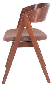 Súprava 2 jedálenských stoličiek s hnedým sedákom sømcasa Rina