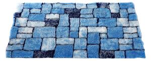 Blancheporte Kúpeľňová predložka, Mozaika modrá 50x40cm