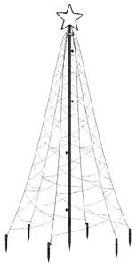 Vianočný stromček s hrotom, 200 studených bielych LED 180 cm