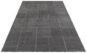 ELLE Decoration koberce Kusový koberec Glow 103653 Dark grey / Cream z kolekcie Elle - 160x230 cm