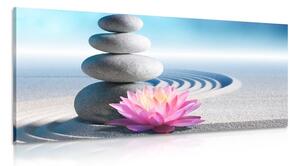 Obraz wellness kamene