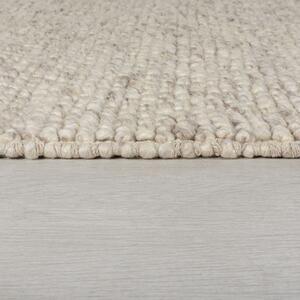 Svetlosivý vlnený koberec Flair Rugs Minerals, 160 x 230 cm