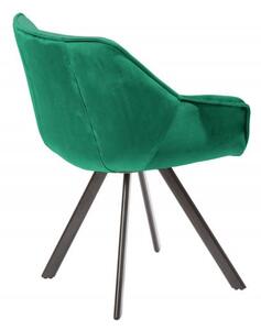 Smaragdovozelená jedálenská stolička The Dutch Comfort »