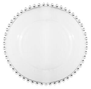 Sklenený tanier Pearl 27 cm