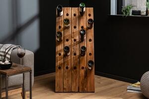 Regál na víno Hemingway 107cm recyklované drevo