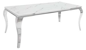 Jedálenský stôl Modern Barock 200cm strieborná mramor »