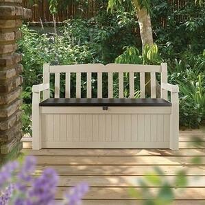 KETER záhradná lavica Eden Garden Bench 265 l, béžová