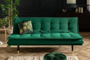 Zelená rozkladacia sedačka Magnifique 184 cm »