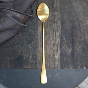 Nerezová lyžička Latte Spoon Gold
