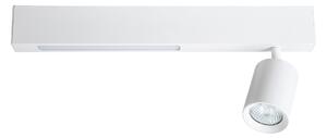 Stropné svietidlo Magnet, 1x biele kovové tienidlo + 1x LED 5W, w