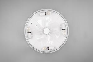 Ventilátor s osvetlením TRONDHEIM White, 4/E27, D48cm