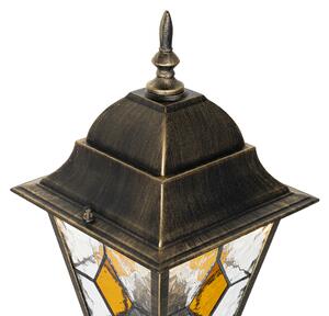 Vintage exteriérový lampáš starožitný zlatý 120 cm - Antigua