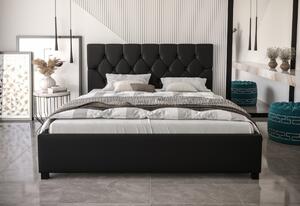 Čalúnená posteľ SWIFT + matrace, 180x200, sioux grey